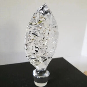 Bohemia Crystal Hand Cut  Decantor Stopper.